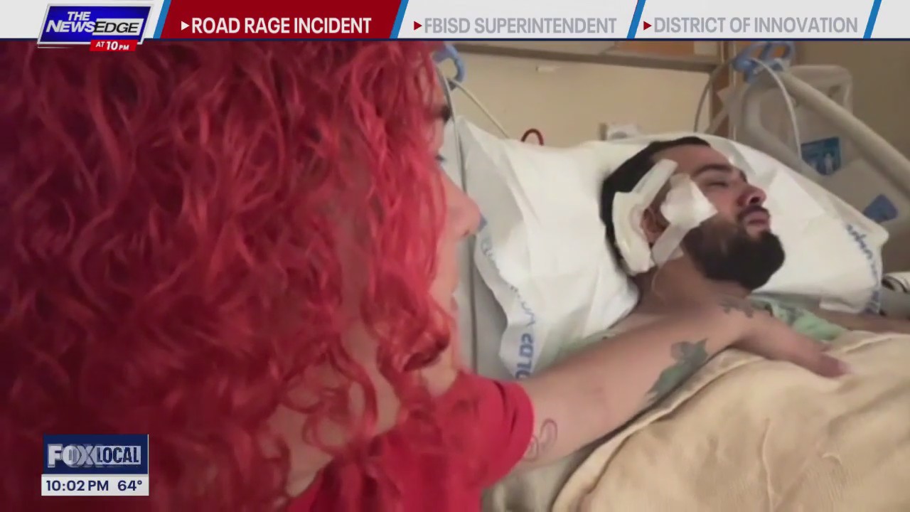 Man shot in side of his head during road rage