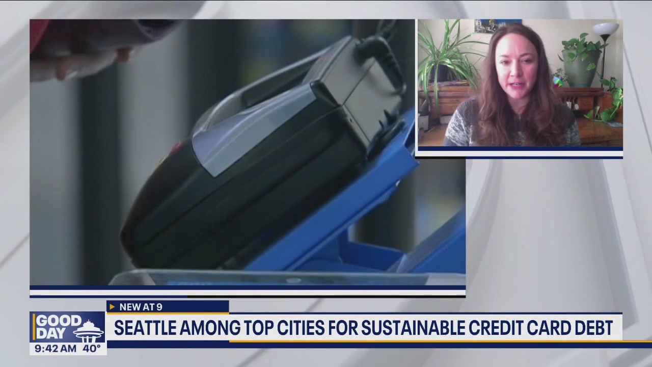 Seattle among top cities for sustainable credit card debt