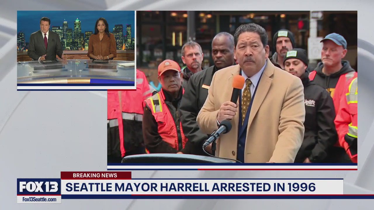 Seattle Mayor Bruce Harrell arrested in 1996 on weapons, assault charges