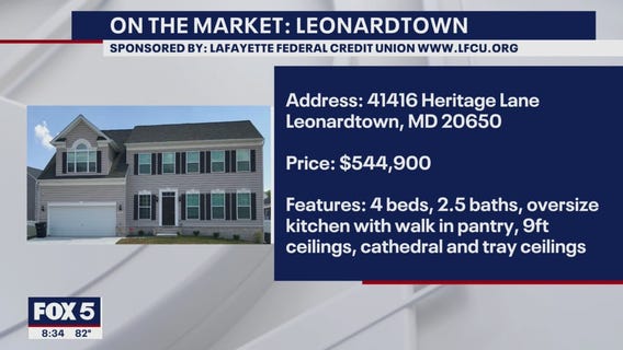 FOX 5 Zip Trip Leonardtown: On the Market