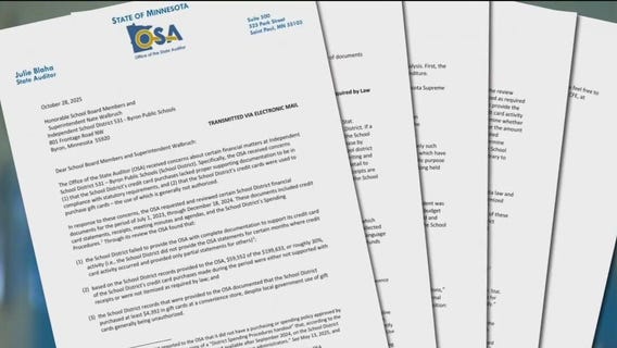 Auditor: Improper spending at Byron Public Schools