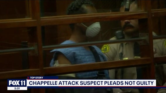 Dave Chappelle attack: Suspect pleads not guilty in Hollywood Bowl assault