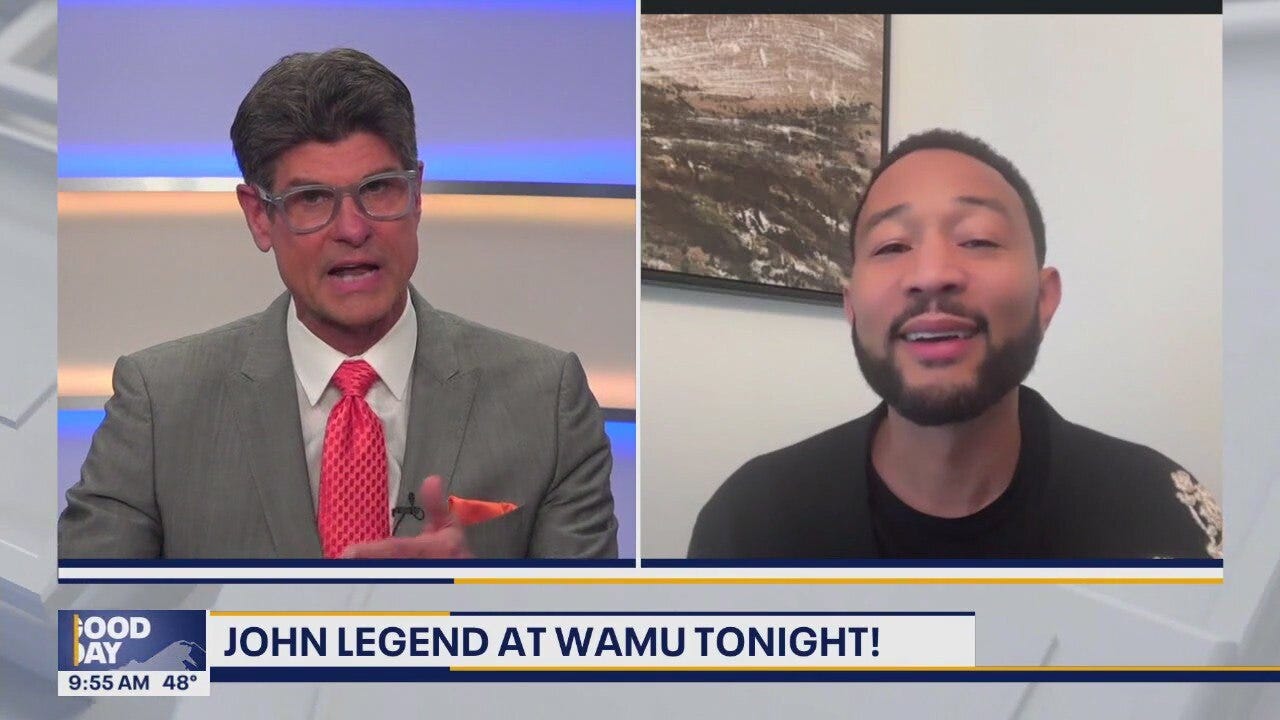 John Legend joins Good Day Seattle ahead of WaMu Threatre show