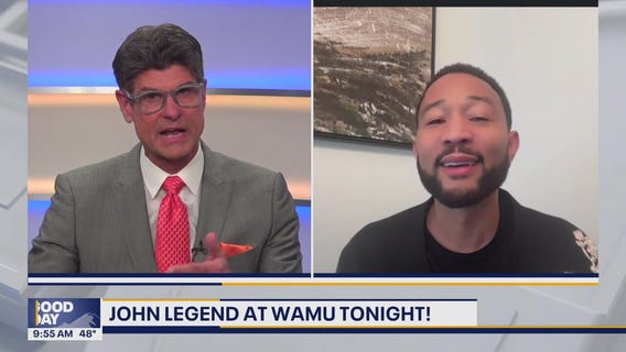 John Legend joins Good Day Seattle ahead of WaMu Threatre show