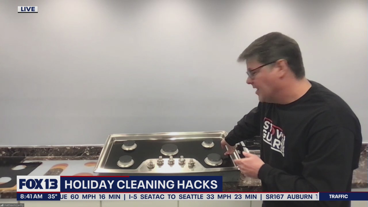 Cleaning hacks for the holidays