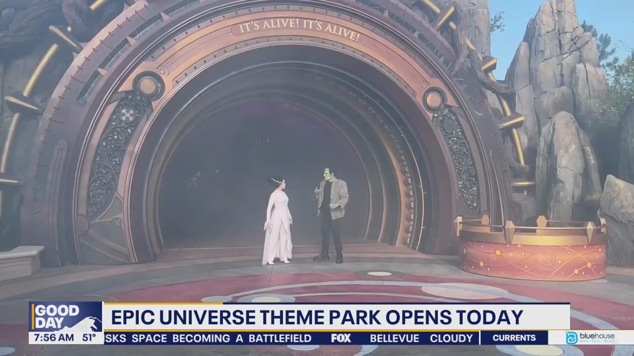 Epic Universe theme park opens today in Orlando