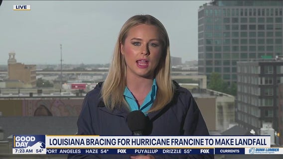 Louisiana bracing for Hurricane Francine to make landfall