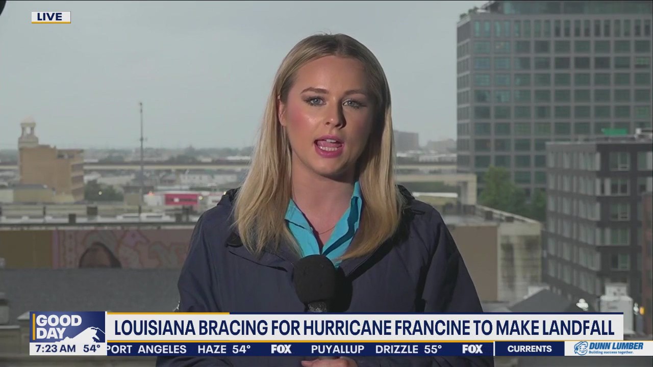 Louisiana bracing for Hurricane Francine to make landfall