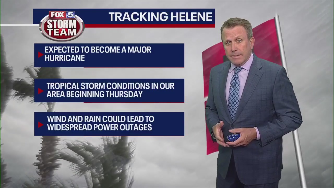 Hurricane Helene 2:30 p.m. update Sept. 25 | FOX 5 Atlanta