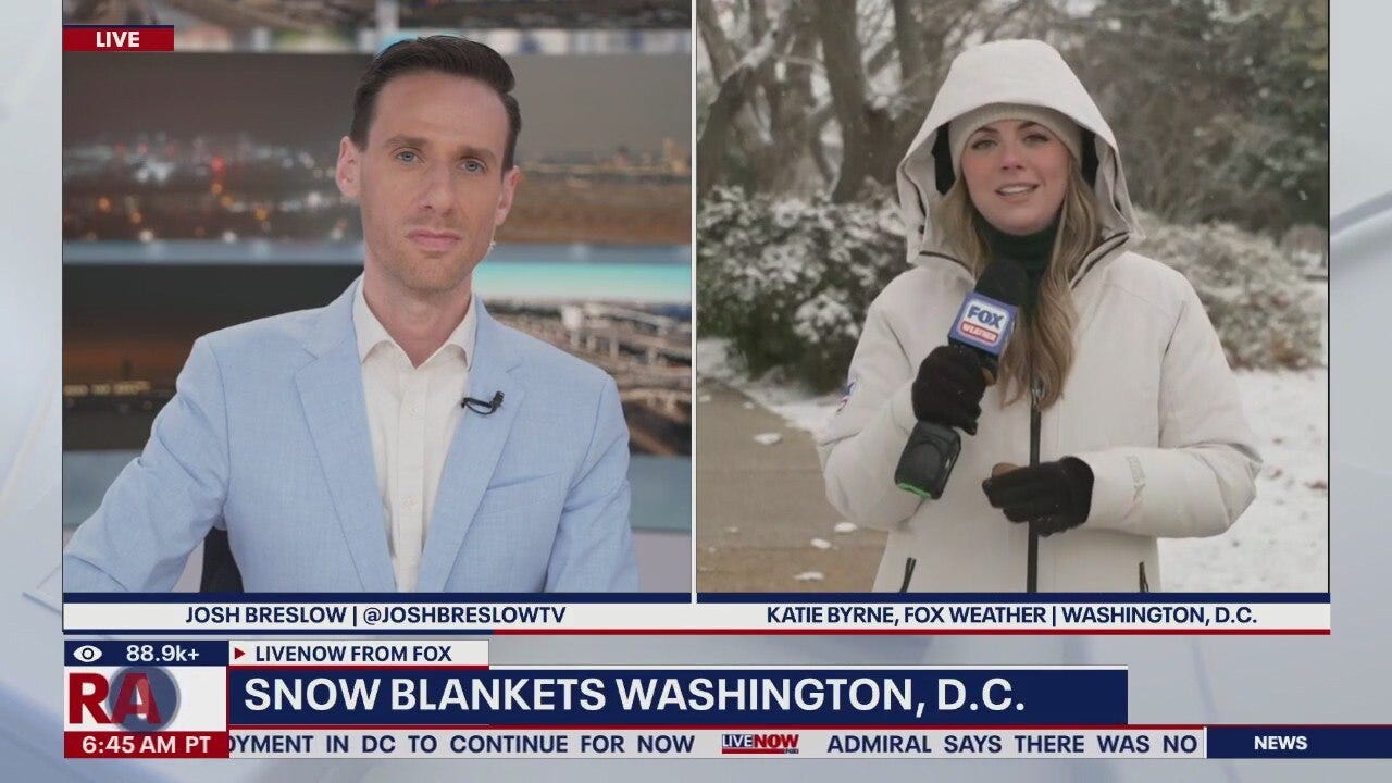 DC snow: Some travel halted in nation's capital