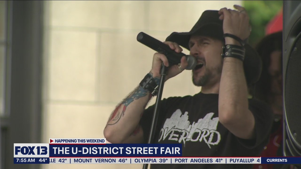 The U-District Street Fair happening this weekend