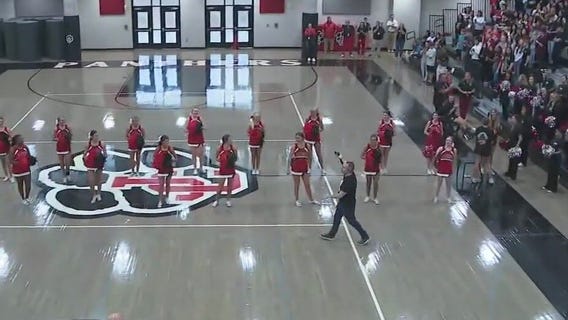 Jackson County Panthers pep rally