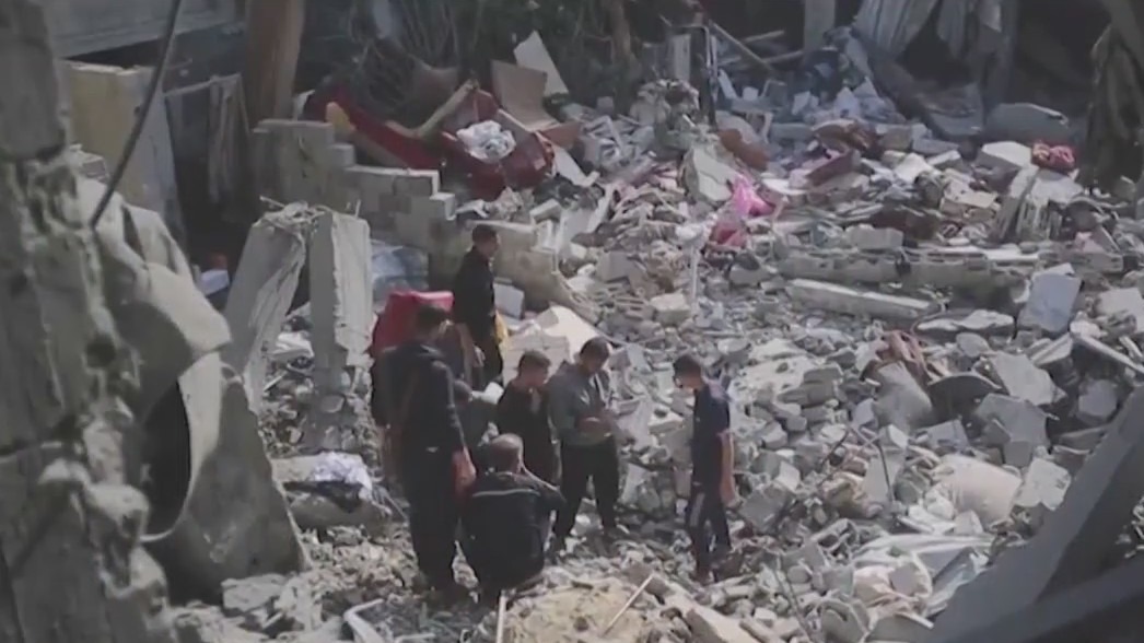 Hamas strongholds targeted by Israel