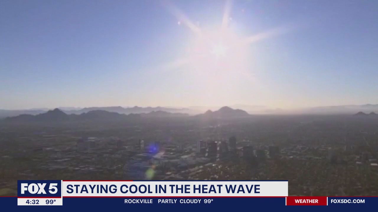 Staying cool in the heat wave