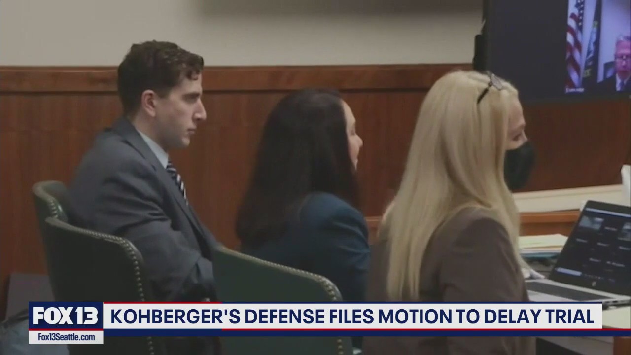 Kohberger defense files motion to delay trial