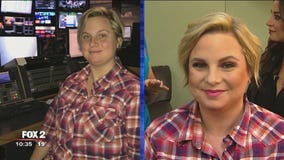 Auto Show Charity Preview hair and makeup looks