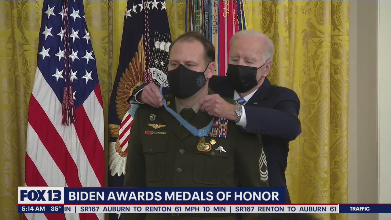 JBLM soldier receives Medal of Honor