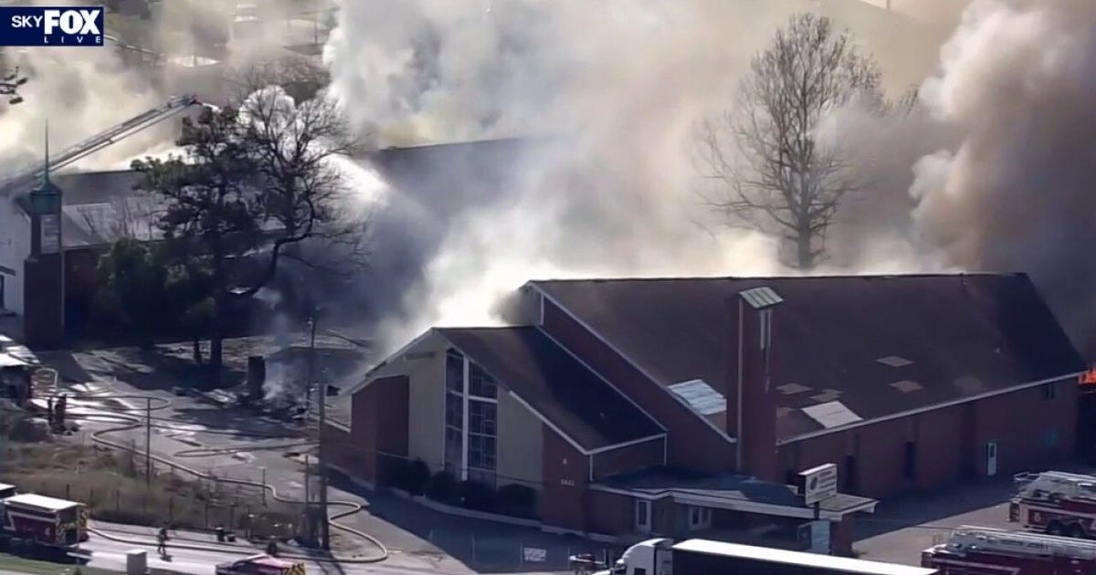 Man arrested for 3-alarm fire at former north Houston church, officials say