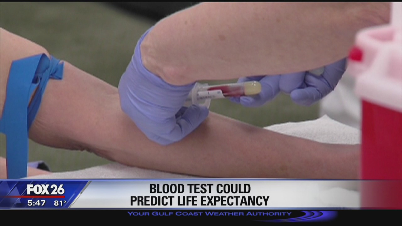 Blood test could predict life expectancy