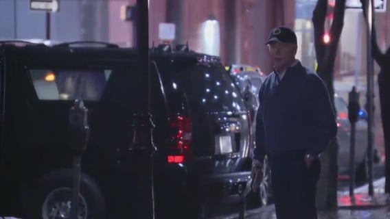 Driver crashes into President Biden's motorcade