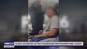 Man restrained after trying to open Houston plane door