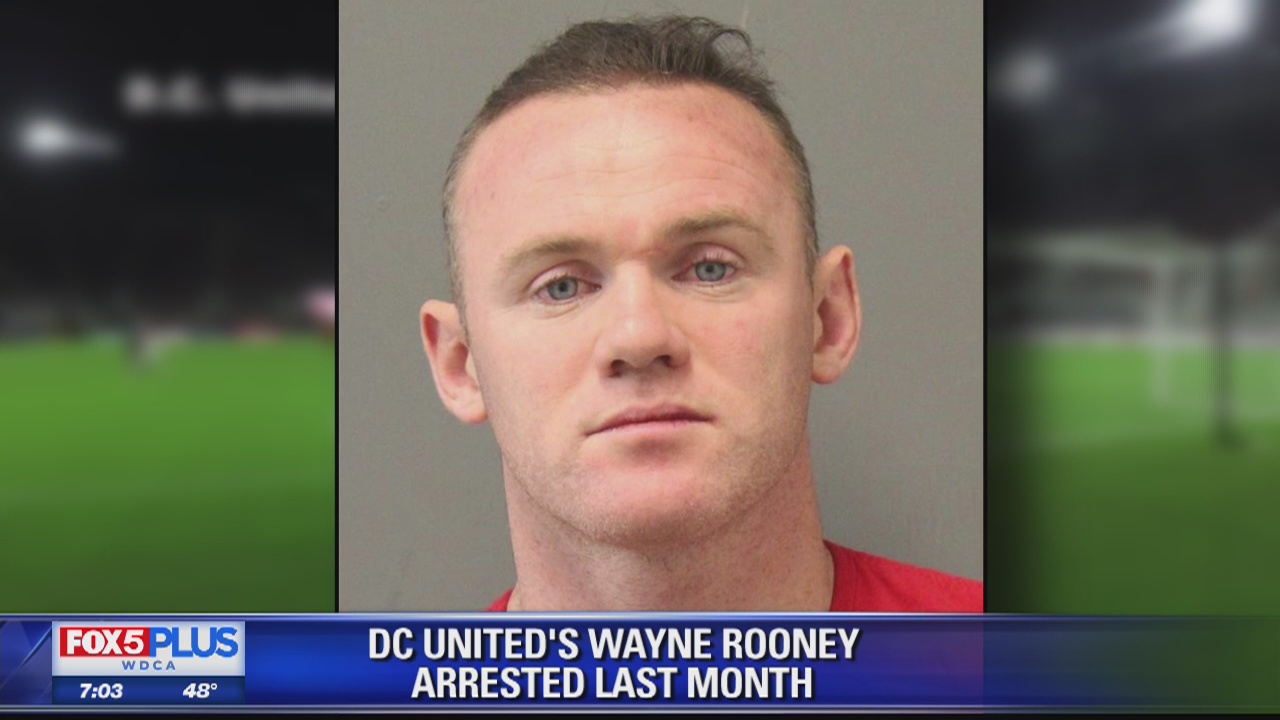 DC United soccer player Wayne Rooney arrested at Dulles