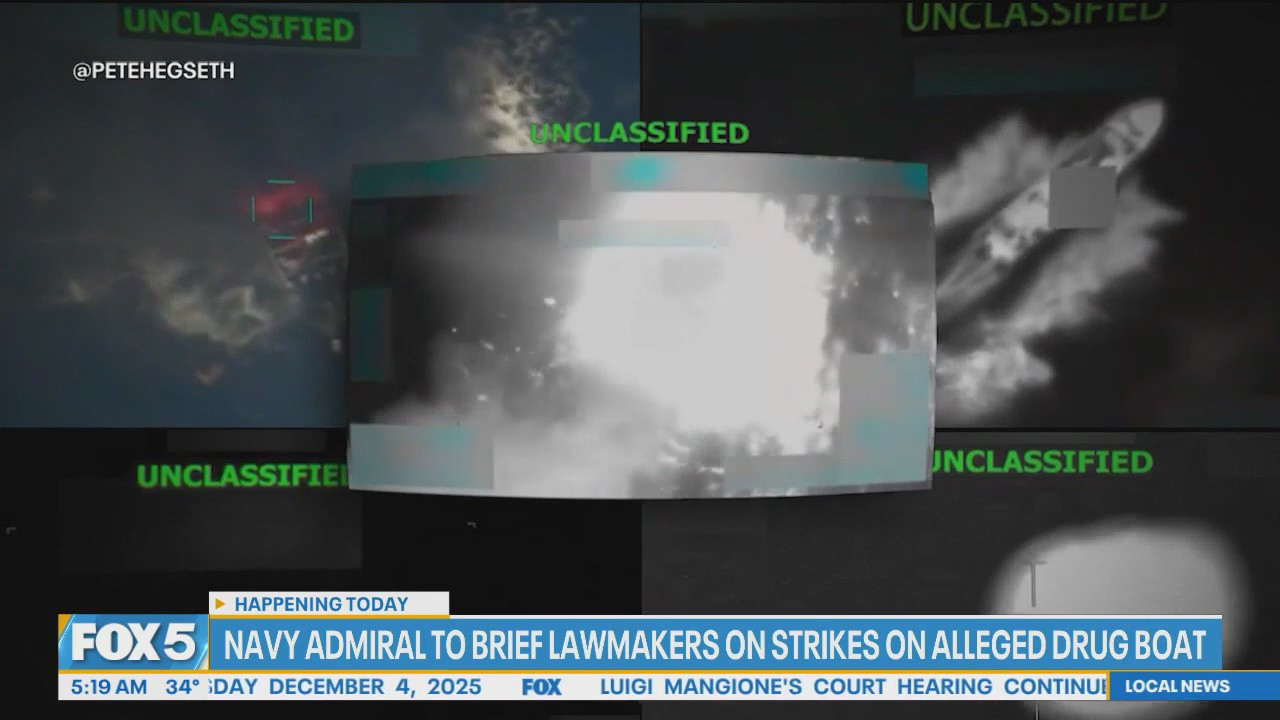 Trump defends controversial second strike on drug-smuggling boat