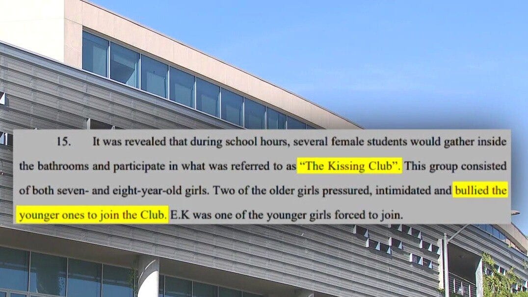 School allegedly covered up ‘Kissing Club’: Lawsuit