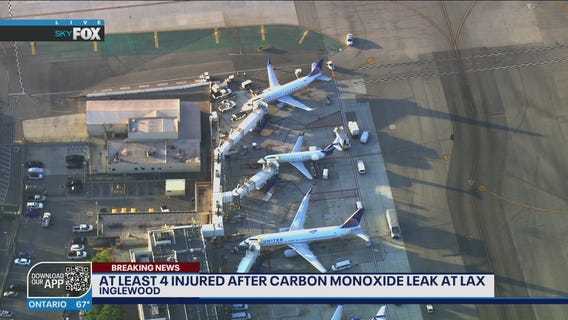 At least 4 injured after carbon monoxide leak at LAX