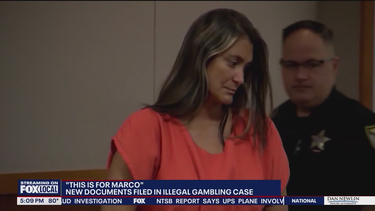 New documents filed in illegal gambling case