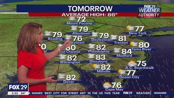 Weather Authority: Monday, 5 p.m. update