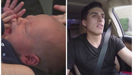 Uber driver helps deliver baby in his backseat in Sherman Oaks