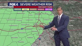 Dallas weather: November 18 evening forecast