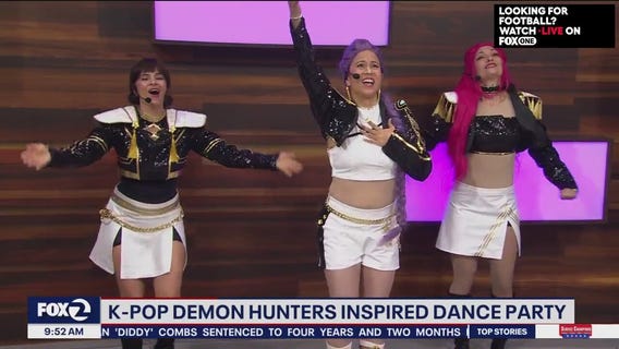 K-Pop Demon Hunters inspired dance party in the Bay Area