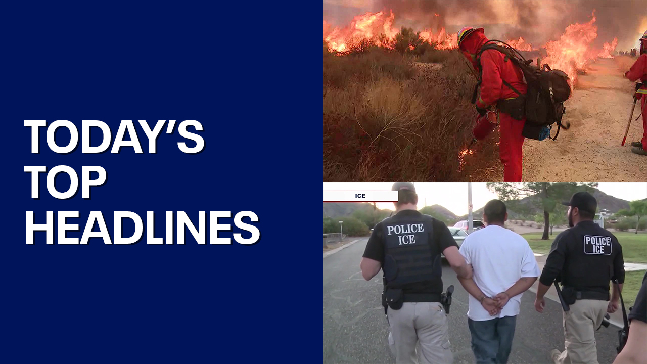 New wildfire burns in California | FOX 10 headlines 1/22/25