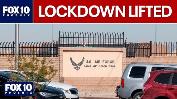Shelter-in-place cleared at Luke Air Force Base