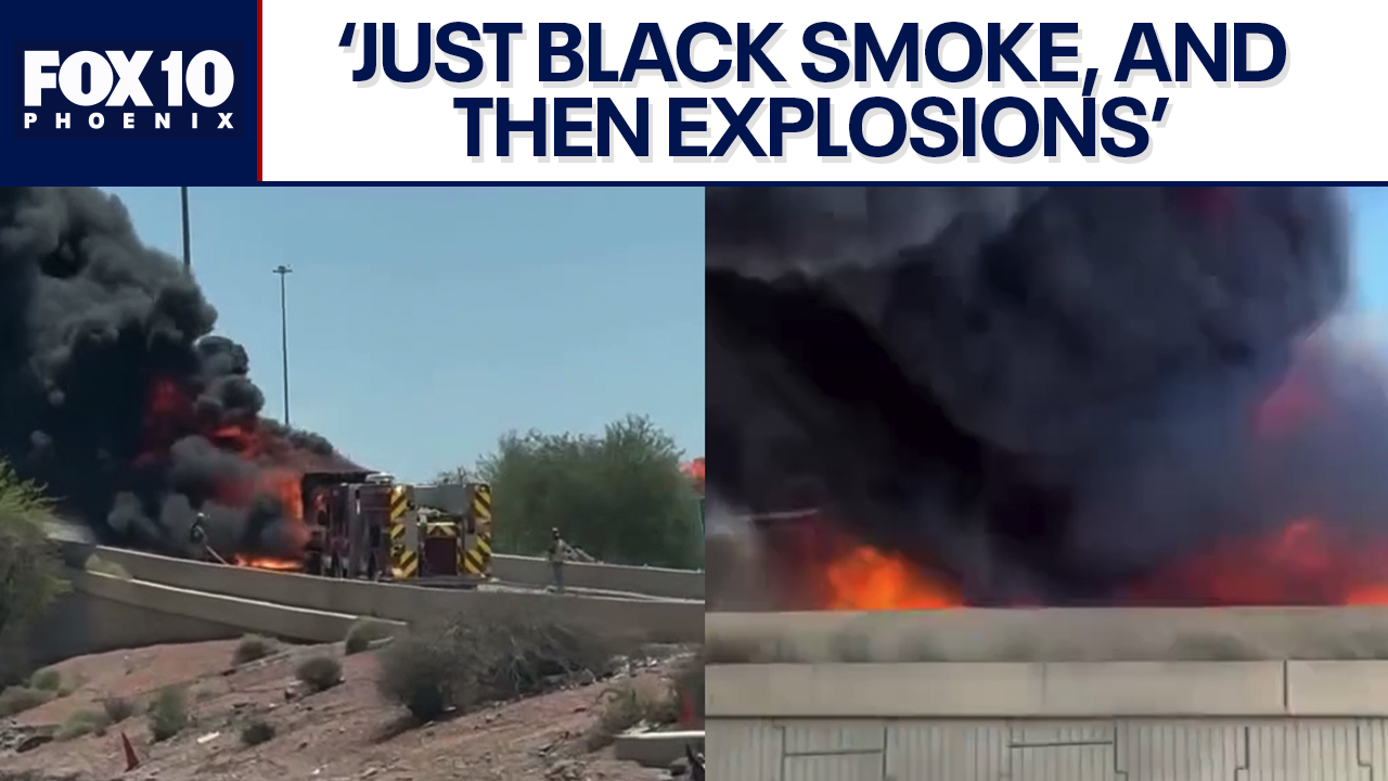 Couple escapes scary RV, car fire unharmed