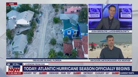 FOX Weather reports live as hurricane season begins