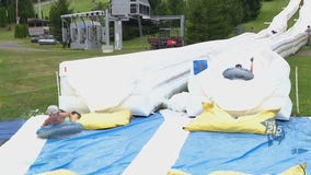 Bear Creek Mountain: Ski resort unveils waterslides for summer