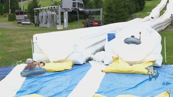 Bear Creek Mountain: Ski resort unveils waterslides for summer