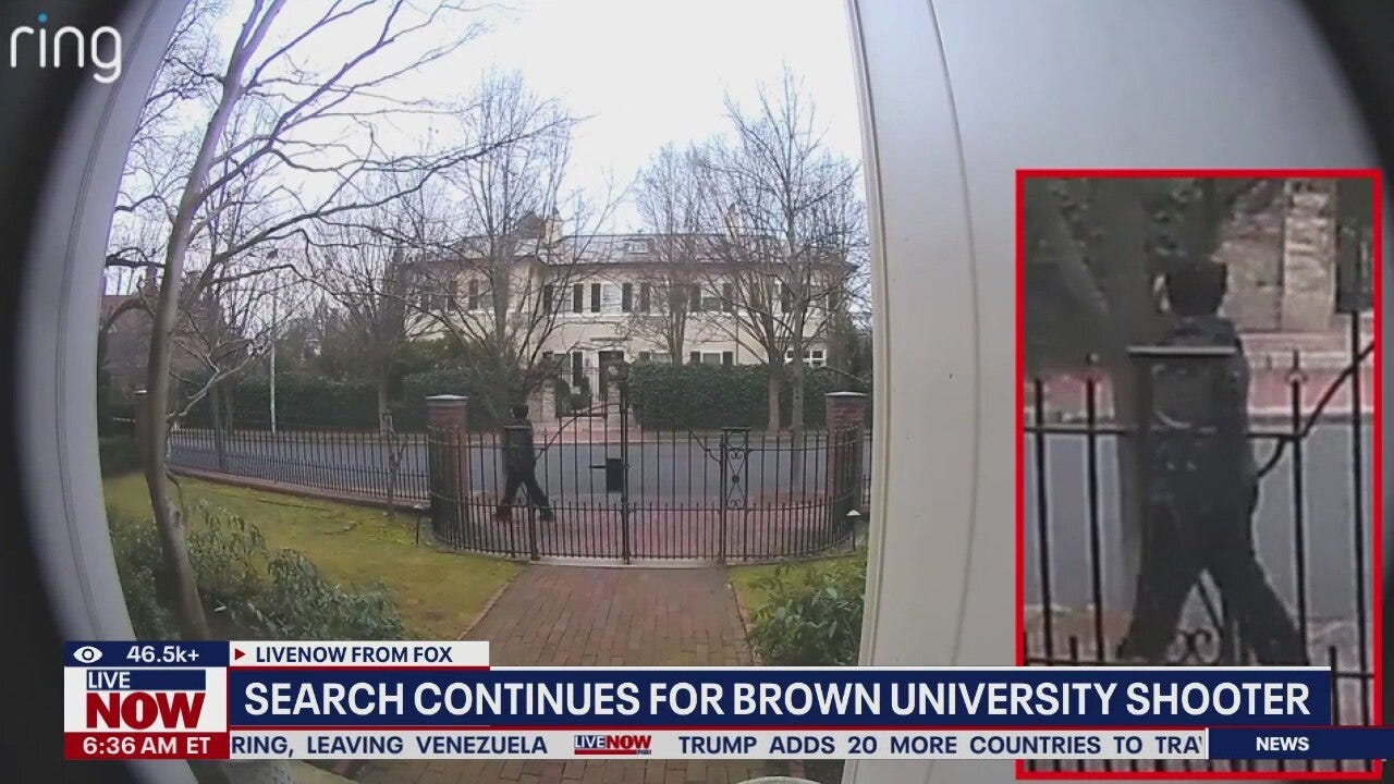 FBI releases new footage of Brown Univ. suspect