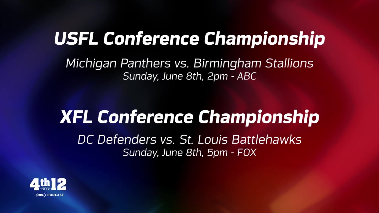 UFL Playoffs | 4th and 12