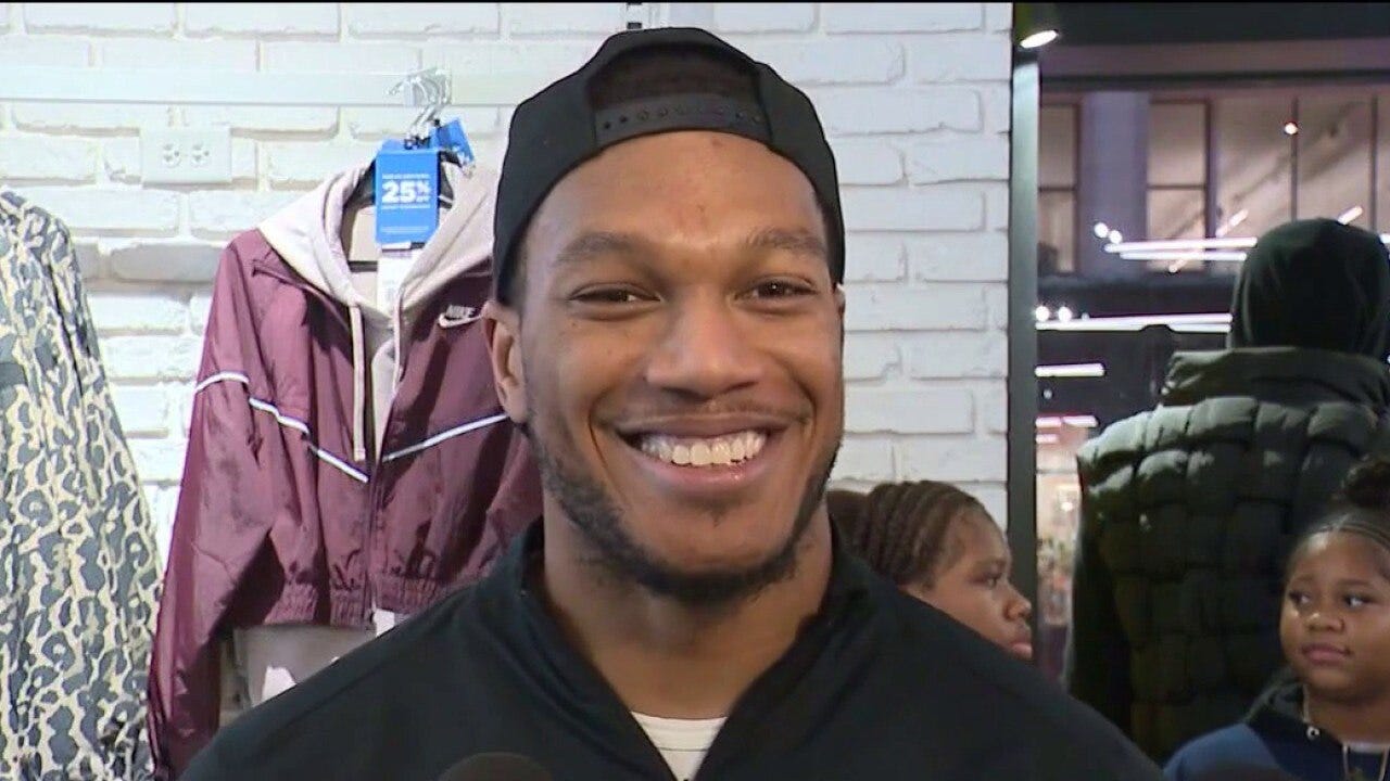 DJ Moore surprises Boys & Girls Club kids with shopping spree in Chicago