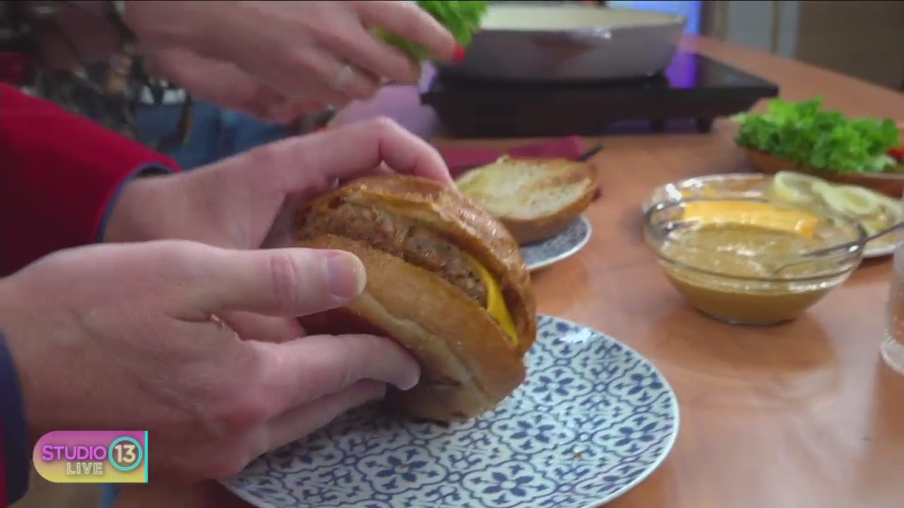 Emerald Eats: Making plant-based burgers with Plum Bistro