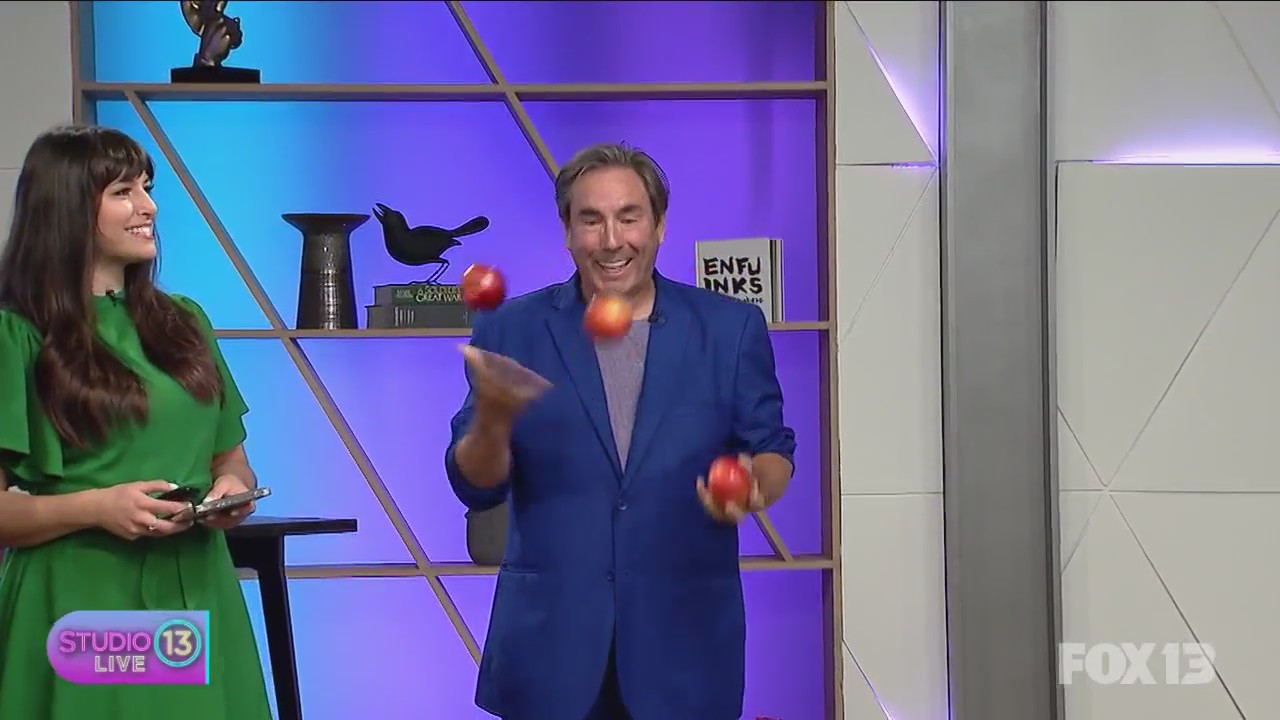 Magician Lance Burton, Juggler Michael Goudeau stop by Studio 13 Live