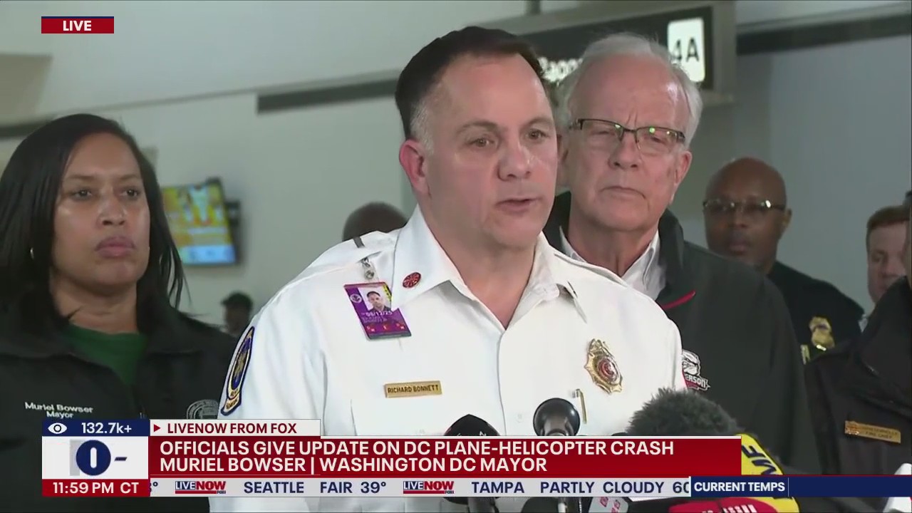Officials give full update on helicopter-plane crash