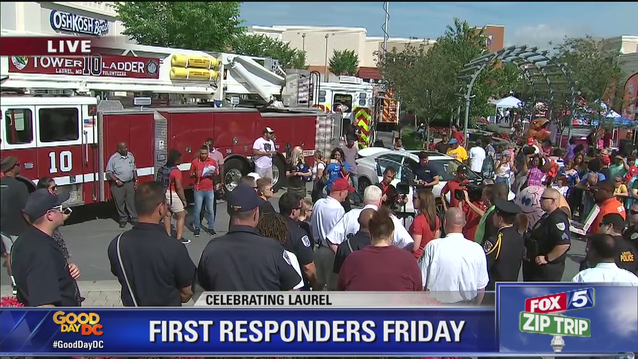Laurel | Zip Trip: Dunkin Donuts First Responder Friday Laurel and Prince George’s
