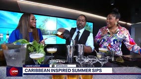 Caribbean-inspired summer sips