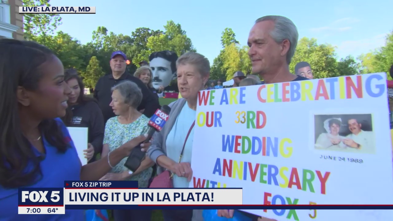FOX 5 Zip Trip La Plata: Living it up in La Plata!
