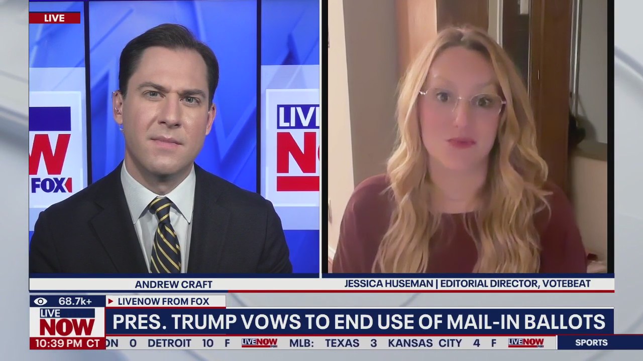 Trump vows to end use of mail-in ballots